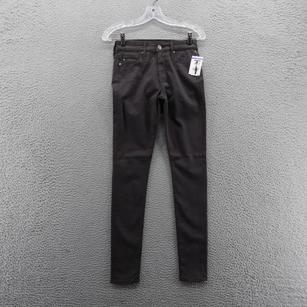 AG Adriano Goldschmied Farrah High Rise Skinny Jeans Womens Size‎ 24 Gray NEW
